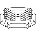 Rotor Oscilante de Microplacas (max 10 MTP o 4 DWP) completo con 2 buckets 13927 caps cap (PC)