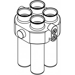 Rotor Híbrido Oscilante-Angular 8 x 15/10ml y 2 x 60ml (max RPM/RCF: 4 000rpm/2 469xg)