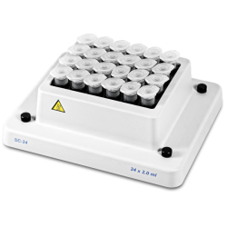 Bloque para 20 microtubos de 0,2 ml. Para baÃ±o seco TS-100   Biosan