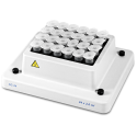 Bloco SC24 para 24 microtubos de 2 mL.