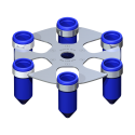 Rotor Angular 6x50 ml. (30x135 mm.) 3500 RPM.