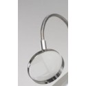 Lupa 3X, com suporte ajustável.