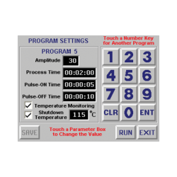 SONICADOR DIGITAL POR ULTRASONIDOS DE 700 Watt. Q700