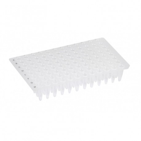 Placas de 96 pocillos – Poliestireno negro, 350µl./pocillo, para fluorescencia. 100 unids. Fondo en U.