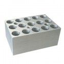 Bloco para 15 tubos 1,5 mL /2,0 mL