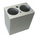 Bloco para 2 tubos falcon 50 mL