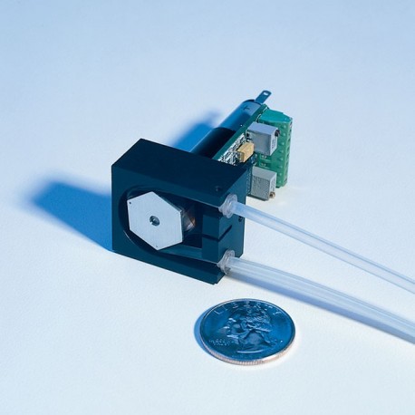Miniature peristaltic pump, 10k:1 motor, .133in rollers - Unid.