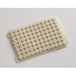 Tapete de PTFE/Silicone 96 pré-marcado para placas de cavidades redondas Quantidade: 5