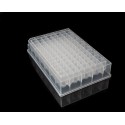 Placa Deep Well de PP cuadrada de 1 ml de 96 pocillos. Cantidad: 50 Unid.