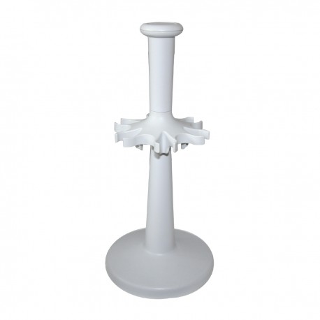 Soporte carrusel para 6 pipetas