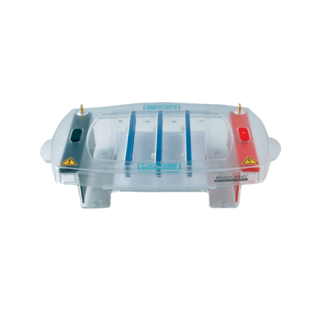 CUBETA DE ELECTROFORESIS HORIZONTAL ENDURO 10-10 CUBETA DE ELECTROFORESIS HORIZONTAL ENDURO 10-10