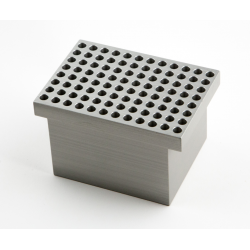 D-1196-PCR Bloque de aluminio para Placas PCR de 96, con o sin faldon ( solo D-1100)