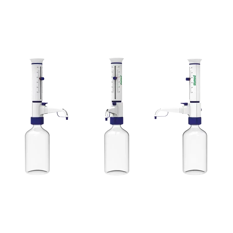 Dispensador de garrafa. Gama de 1 - 10 ml.