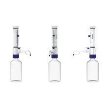 Dispensador de garrafa. Gama de 5 - 50 ml.