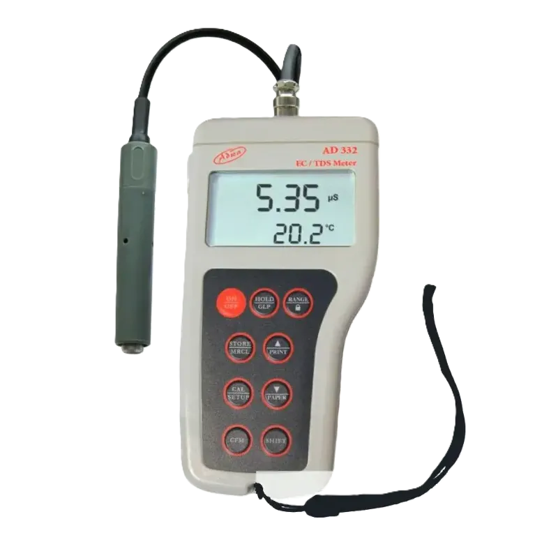 Conductímetro, tds e termômetro portátil “AD332”