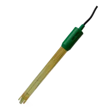 Electrodo de PH, de vidrio, rellenable, con conector BCN.