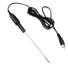 Sonda de temperatura con cuerpo de acero.