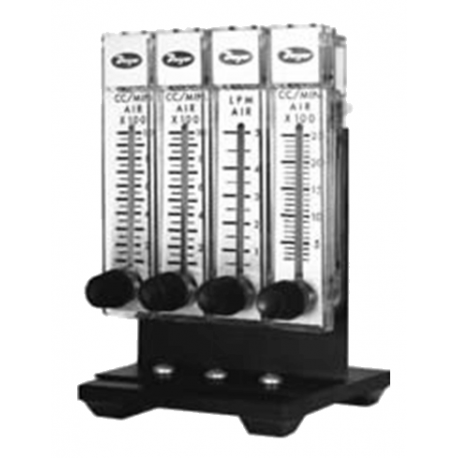 EFM-4 Conjunto de 4 medidores / controladores de flujo.