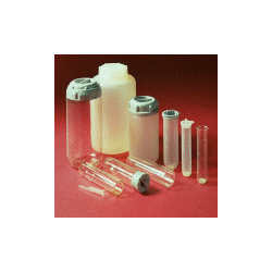Botellas 200 ml. (56x112 mm.) PPCO(PA), fondo conico, con tapa (6 unid.)