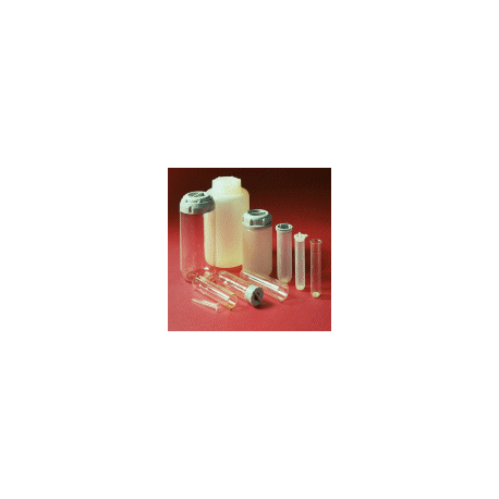 Botellas 200 ml. (56x112 mm.) PPCO(PA), fondo conico, con tapa (6 unid.)