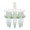 Suporte para 8 tubos eppendorf de polipropileno de 1,5 mL Com tampa plana - Para Q800R-3