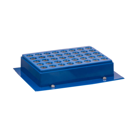 Bloque para placa Elisa de 96 pocillos.