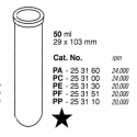 Tubos Supercentrífuga 50 mL 29 x 103 mm