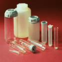 Botellas Ultracentrífuga 250 ml (60 x 122 mm), PA, fondo plano, con tapa Delrin (6 unid.)