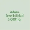 Adam Sensibilidade 0.0001 g.