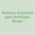 Rotores y acc. para Centrífugas Biosan