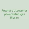 Rotores y acc. para Centrífugas Biosan
