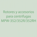 Rotores, Acessórios para centrífugas MPW-352,352R, 352RH 