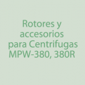 Rotores, Acessórios para centrífugas MPW-380/380R  