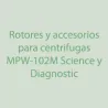 Rotores e Acessórios para centrífugas MPW-102 Science e DiagnosticMPW 102M Universal - Rotores e Acessórios