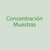 Concentracion Muestras